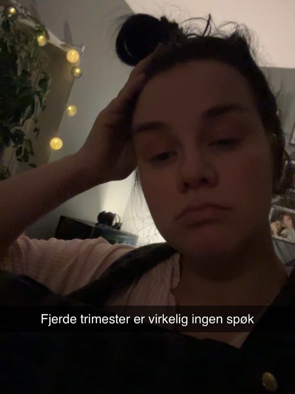 Sliten natt i fjerde trimester